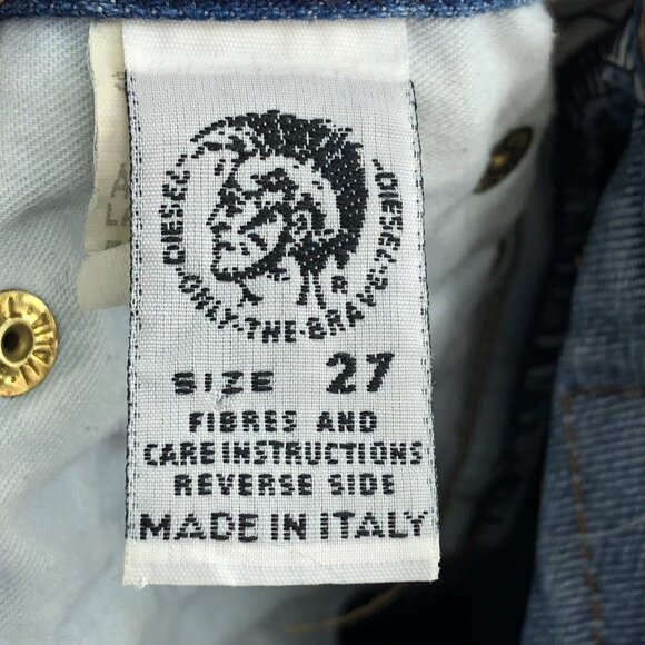 Diesel Industry Slim Straight  leg Denim Jeans 27x30 - Picture 6 of 14